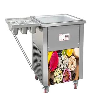 Ticari otomatik üç lezzet yumuşak dondurma yapma makinesi ekipmanları 25 litre dondurma makinesi