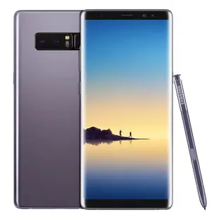 Samsung note 8 versão global desbloqueada, venda quente, celular usado, placa única original