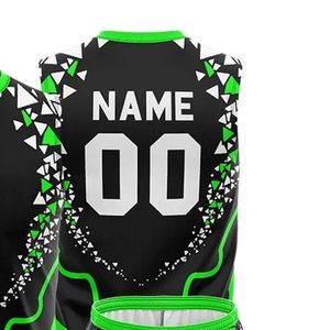 Wholesale Top Quality Cheap Price Custom logo Oem Design Breathable Football Uniforms 7v7 Comfortable 7On7 Uniform For Sale - Product Image 5
