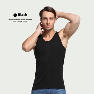 Custom Men's Casual Compression Sleeveless Undershirt Slimming <b>Shapewear</b> <b>Vest</b> Fitness Tummy Control Breathable - Product Image 3