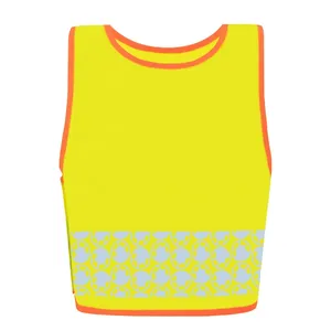 Gilet de sécurité personnalisé pour enfants avec autocollants et lumières réfléchissants pour la promotion de la protection de la faune - Product Image 3