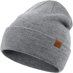 หมวกถักสำหรับผู้ใหญ่และชายหญิงหมวกขนสัตว์100% กันน้ำและระบายอากาศได้ดี2024ออกแบบโลโก้ได้ตามต้องการสำหรับฤดูหนาว - Product Image 5