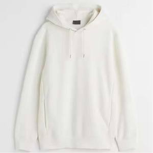 420 Gsm Top quality men's 100% Cotton Custom <b>White</b> Hoodie <b>sweatshirts</b> Hip hop Oversize High street Puff Print Hoodie for men - Product Image 2