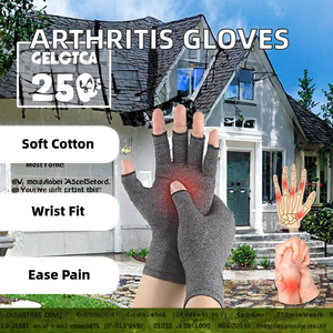 Hommes Femmes Hiver Chaud Coton Bracelet Carpien Tunnel Thérapie Arthrite Main Doigt Compression Gants - Product Image 5