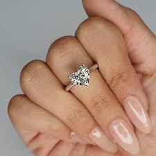 เพชรทรงหัวใจขนาด 5.00 กะรัต ผลิตในห้องปฏิบัติการ สี F ความสะอาด VVS2 สำหรับขายส่งเครื่องประดับและแหวนสั่งทำ - Product Image 4