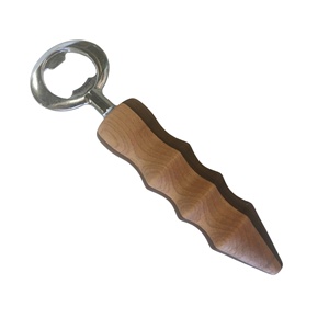 Best Quality Designer Two-Color Wooden Handle Bottle <b>Openers</b> Wholesale Customization Available - Product Image 3