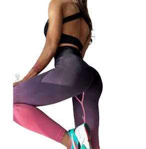 gym sports wear high quality women seamless workout pants contour scrunch butt yoga leggings