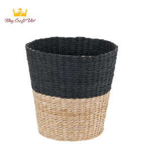 Nouveau design panier de rangement en rotin marron naturel fait à la main fabriqué au Vietnam pour salle de bain - Product Image 6