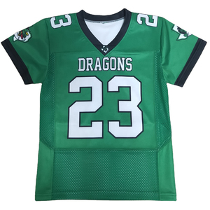 เสื้อฟุตบอลอเมริกันระบายอากาศชุดเสื้อตาข่ายแขนสั้นพลัสไซส์เสื้อทีมปรับแต่งได้ - Product Image 1