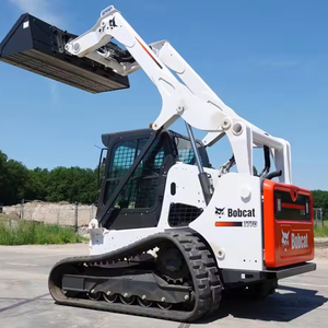 Maquinaria de construcción Skid Loader T770 Front End Compact Track Skid Steer Loaders para trabajos de construcción - Product Image 1
