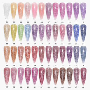 Frenshion Marque privée Soak Off Glitter Builder Nail Extension UV Gel Builder Usine Vente en gros - Product Image 5