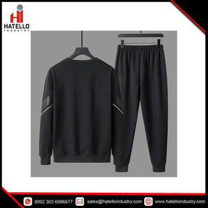 Chándal deportivo de dos piezas para hombre, conjuntos de pantalones de alta calidad para invierno, de lujo, precio al por mayor - Product Image 2