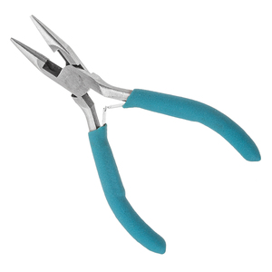 Alicates de joyería de forma plana con mango de PVC con logotipo personalizado, alicates de joyería de acero inoxidable quirúrgico más vendidos de la mejor calidad al por mayor - Product Image 2