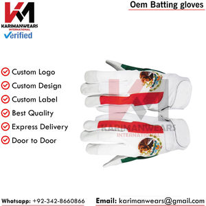 Gants de frappe de baseball OEM, paume souple, sangle réglable, livraison rapide, directement de l'usine, gants de frappe personnalisés OEM, qualité professionnelle, prêts à l'emploi - Product Image 5