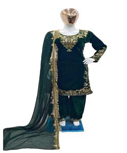 สุภาพสตรีคอร์ติสในผ้าฝ้ายเรยอนชุดสูทอานาร์คาลี่ออกแบบแฟชั่นล่าสุดพร้อมแจ็คเก็ตดูปัตต้าชุดปาร์ตี้อินเดียในราคาขายส่ง - Product Image 1