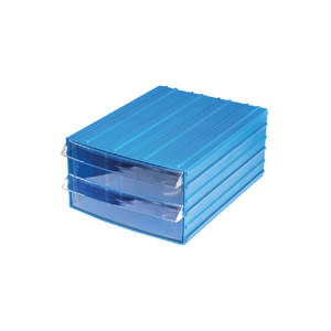 Versatile Transparent <b>Plastic</b> <b>Storage</b> <b>Drawer</b> Box 782-M for Home & Office Organization tool box - Product Image 1