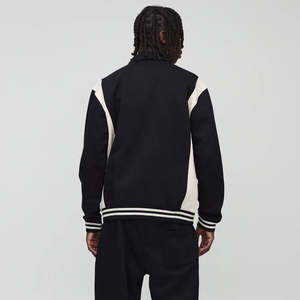 แจ็คเก็ตเบสบอลดีไซน์ทันสมัย ปักลายตามสั่ง ผ้าสแปนเด็กซ์ แบบยูนิเซ็กซ์ พิมพ์ลาย ดีไซน์ล่าสุด - Product Image 3