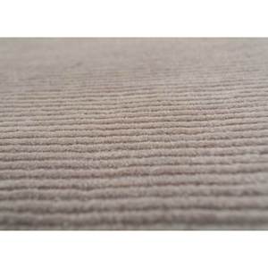 Alfombra de Lana Anudada a Mano Azalea Gris y Negra, Diseño Abstracto Sólido, Rectangular, para el Hogar, Pasillo, Hecha a Mano para Uso en la Sala de Estar - Modelo Siwl-05 - Product Image 3