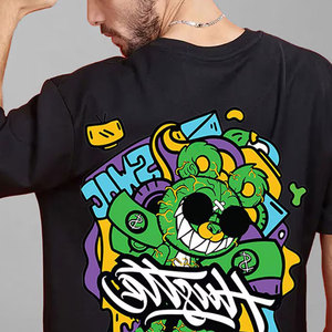 Camiseta Vintage de Alta Calidad para Hombre, Estilo Clásico, Transpirable, con Estampado, Talla Grande - Product Image 5