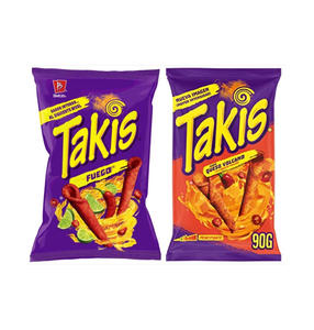 Chips roulées authentiques Takis Fuego Chili Lime en sachets de 70g, 90g et 140g pour les marchés de détail et de gros. Commandes en gros disponibles. - Product Image 4