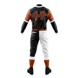 Uniforme de Béisbol Deportivo Unisex Personalizado 2025 con Spandex/Poliéster Transpirable y de Secado Rápido, Servicio OEM, Hecho a Medida - Product Image 5