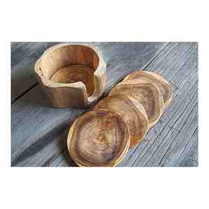 Posavasos de barra de artesanía de nuevo diseño, fabricante y exportador de diseño personalizado de madera de nogal con calidad de exportación - Product Image 6