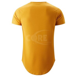 Camiseta lisa en blanco de alta calidad 100% algodón ropa de verano transpirable Boxy al aire libre camisetas para hombres - Product Image 2