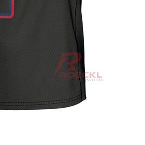 Camiseta de fútbol americano Camiseta de fútbol de práctica en blanco Camiseta de fútbol Deportivo de malla Color azul - Product Image 5