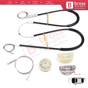 Kit de réparation de lève-vitre BWR286 pour porte avant gauche, compatible avec Focus MK1 4/5 portes, berline, station-wagon, 1138216 - Product Image 2