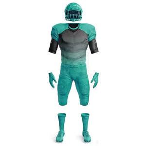 Uniforme de football américain de sublimation en gros à bas prix de haute qualité en 100% polyester uniforme de football le plus vendu - Product Image 1