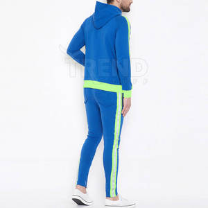 ชุดกีฬาสองชิ้นของผู้ชายชุดวอร์มออกกำลังกายฟิตเนสยิมสไตล์ใหม่ลำลองฤดูหนาวระบายอากาศโลโก้สำหรับวิ่ง - Product Image 3