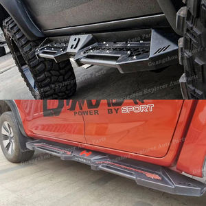 Nouvelles marchepieds latéraux noirs Hamer pour NP300 2015-2024 – Accessoires de marchepieds auto pour NP300 - Product Image 3