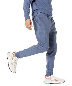 Pantalones Cargo Tácticos Ligeros Personalizados para Hombre, Lavado Oscuro, Estilo Casual, Deportivo, Urbano, con Decoración de Cordones Laterales Rectos - Product Image 1