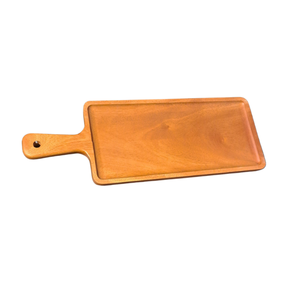 Vietnamese Manufactured Eco-Friendly Bamboo Dinnerware Classic Rectangle Handle Food <b>Display</b> Dishes <b>Plates</b> Home Use Weddings - Product Image 1