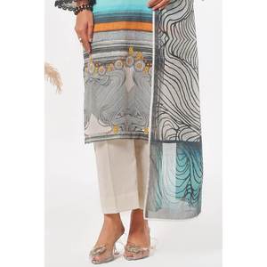 Conjunto de traje de jardín sin coser de 3 piezas gris para mujer - Product Image 6