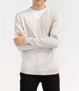 Tricot à rayures de haute qualité personnalisé pour l'hiver, col rond, manches longues, pull, design 3D, logo personnalisé, pull pour homme - Product Image 4