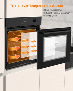Horno Eléctrico Empotrable de Pared de 2-4 Pulgadas, 3000W, 240V, 2.5 Cu.Ft, 8 Modos - Product Image 6