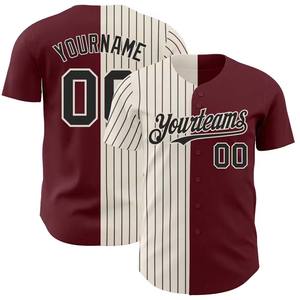 Camiseta de Béisbol Personalizada con Logotipo, Nombre y Número, Venta al por Mayor de Fábrica, Uniforme de Softbol para Jóvenes y Adultos - Product Image 4
