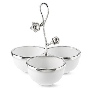 Bols de luxe de couleur blanche avec un design unique, nouveau, élégant, moderne, décoratif, nouveaux bols de luxe à bas prix - Product Image 1