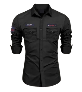 Nueva Camisa Casual de Algodón 100% para Hombre, Transpirable, Sostenible, de Manga Larga con Botones, Diseño Antiarrugas para Verano - Product Image 2
