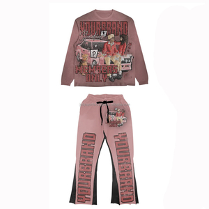 Nuevo Conjunto Deportivo de Invierno 2025, Personalizado con Logotipo, Unisex, Sudadera con Capucha y Pantalones de Chándal de Felpa, Tallas Grandes, para Hombre, 100% - Product Image 3
