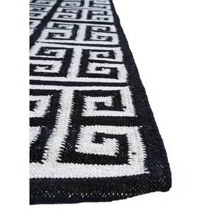 Alfombras Geométricas de Lana Alhambra en Gris y Negro, Tejido Plano para el Hogar, Alfombra Rectangular de Yute para Habitación y Dormitorio, Modelo DWRM-113 - Product Image 4