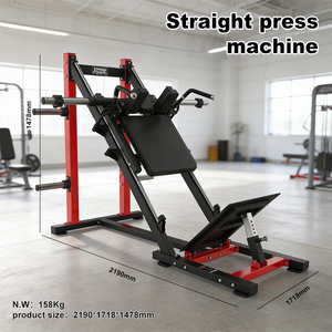Presse à jambes à charge libre de haute qualité pour usage en salle de sport, équipement de fitness, 45 degrés, <span class=keywords><strong>Hammer</strong></span> <span class=keywords><strong>Strength</strong></span> - Product Image 2