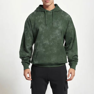 Sudadera con Capucha de Impresión Digital al por Mayor 2026, Lavado Ácido, Decoloración al Sol, Lavada, Estilo Desgastado, Color Personalizado, Sudaderas de Alta Calidad para Hombre - Product Image 6