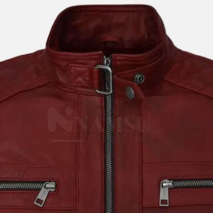 Chaquetas de cuero de alta calidad con textura suave Chaquetas de cuero de mejor material Chaquetas de hombre hechas en Pakistán - Product Image 5