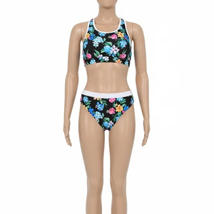 สปอร์ตบราผ้าไนลอนสแปนเด็กซ์ขนาดใหญ่พิเศษผ้ายืดรองรับความชื้นสูงเหมาะสำหรับฟิตเนสยิมโยคะชุดวิ่ง - Product Image 1