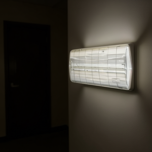 Lámpara de Emergencia Blanca EKOSTILE 27x12cm 12560F 3 Horas de Iluminación - Product Image 3