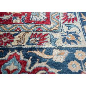 Tapis en soie viscose noués à la main Gulmarg Ivory Pae-4769 pour usage domestique - pour salon, couloir, motifs rectangulaires abstraits à médaillon - Product Image 3