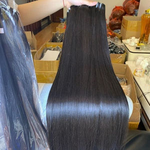 2023 vente chaude vietnamien perruques de cheveux bruts prix de gros cuticule aligné double dessiné cheveux humains droite de haute qualité - Product Image 1