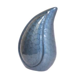 Urnas de lágrima de cremación únicas para cenizas humanas, urnas funerarias artesanales de Metal grandes para adultos para hombres y mujeres, exhibición de entierro en casa - Product Image 3